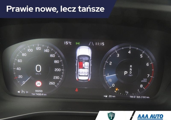 Volvo XC 40 cena 121001 przebieg: 99261, rok produkcji 2019 z Dzierzgoń małe 211